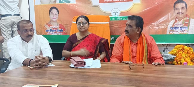 प्रदेश मंत्री अनामिका चौधरी प्रदेश मंत्री अनामिका चौधरी