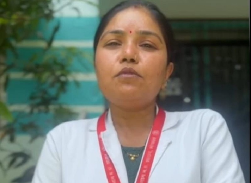 डब्लूएचओ की वर्ल्ड रिपोर्ट में शामिल हुई भोपाल की एएनएम किरण मीणा डब्लूएचओ की वर्ल्ड रिपोर्ट में शामिल हुई भोपाल की एएनएम किरण मीणा