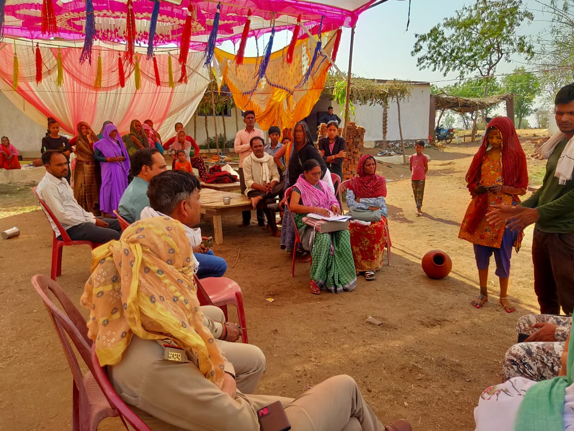दो दिन में तीसरा जगह पर रूकवाया बाल विवाह दो दिन में तीसरा जगह पर रूकवाया बाल विवाह