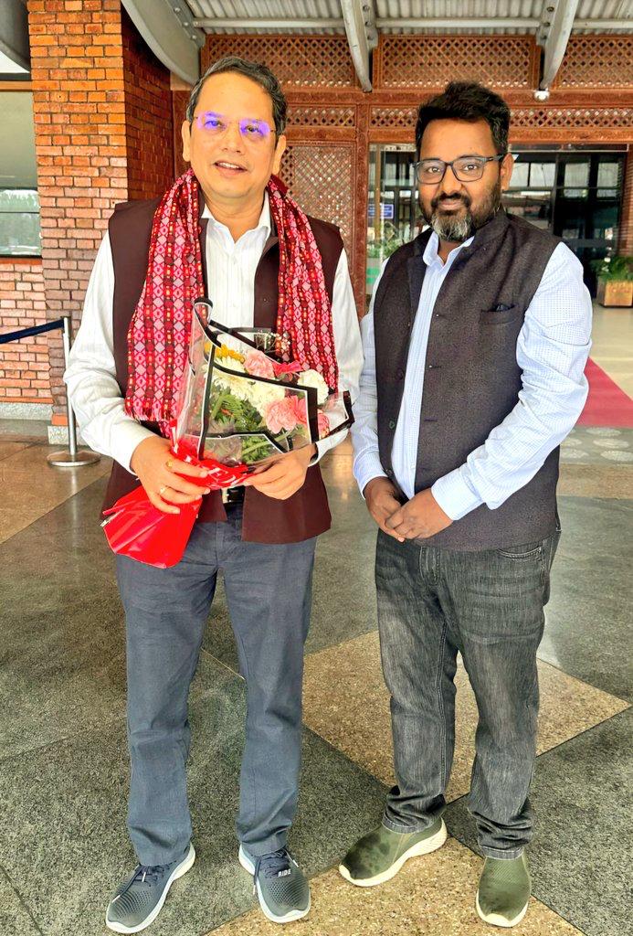 काठमांडू पहुंचे भाजपा विदेश विभाग प्रमुख विजय चौथाईवाले काठमांडू पहुंचे भाजपा विदेश विभाग प्रमुख विजय चौथाईवाले