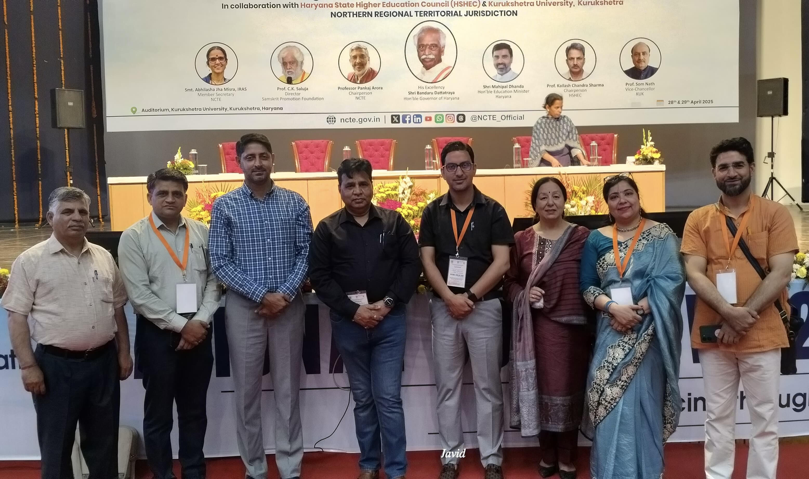 Kathua teacher Monika Khosla participated in the national conference organized at Kurukshetra University Kathua teacher Monika Khosla participated in the national conference organized at Kurukshetra University