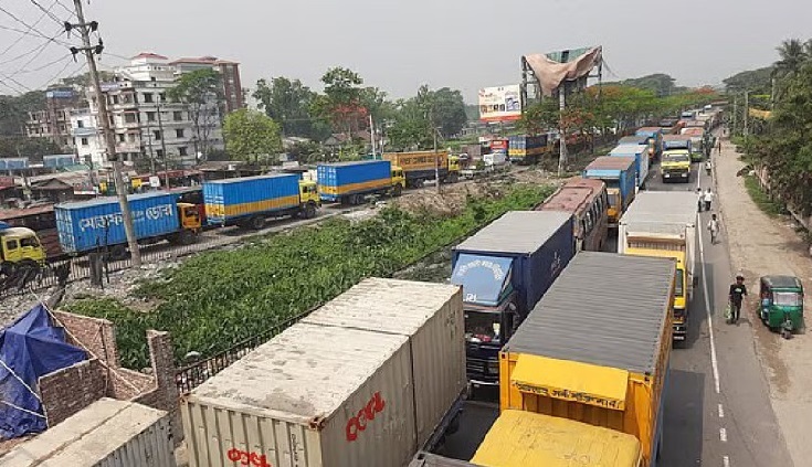 यह जाम करीब 24 घंटे बाद खुला। यह जाम करीब 24 घंटे बाद खुला।