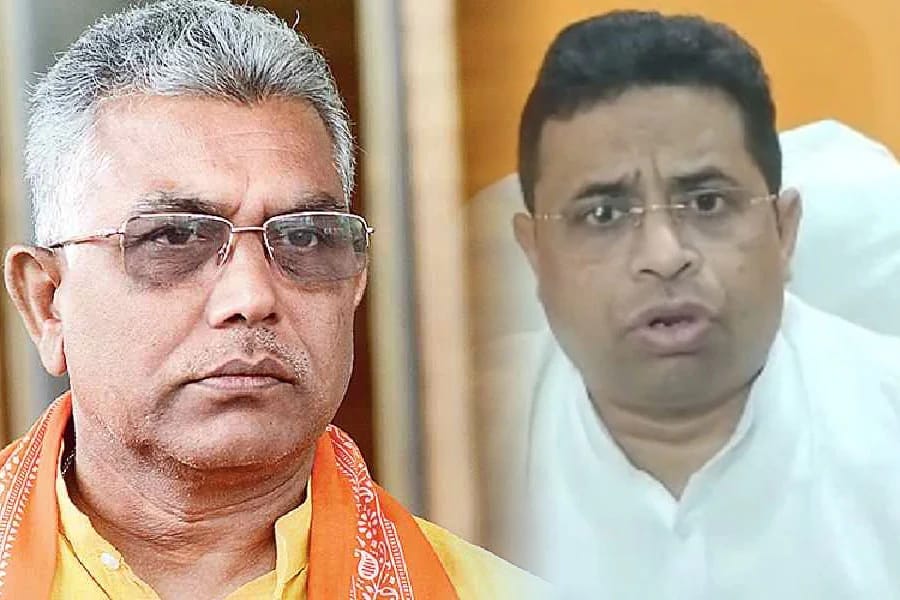 दिलीप घोष व सौमित्र खान दिलीप घोष व सौमित्र खान