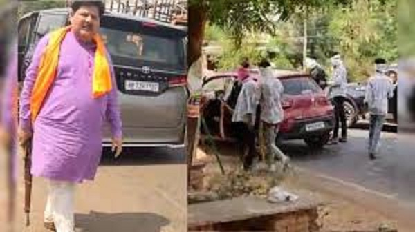 लहार विधायक ने बंदूक तानी तो उल्टे पैर भागे बदमाश लहार विधायक ने बंदूक तानी तो उल्टे पैर भागे बदमाश