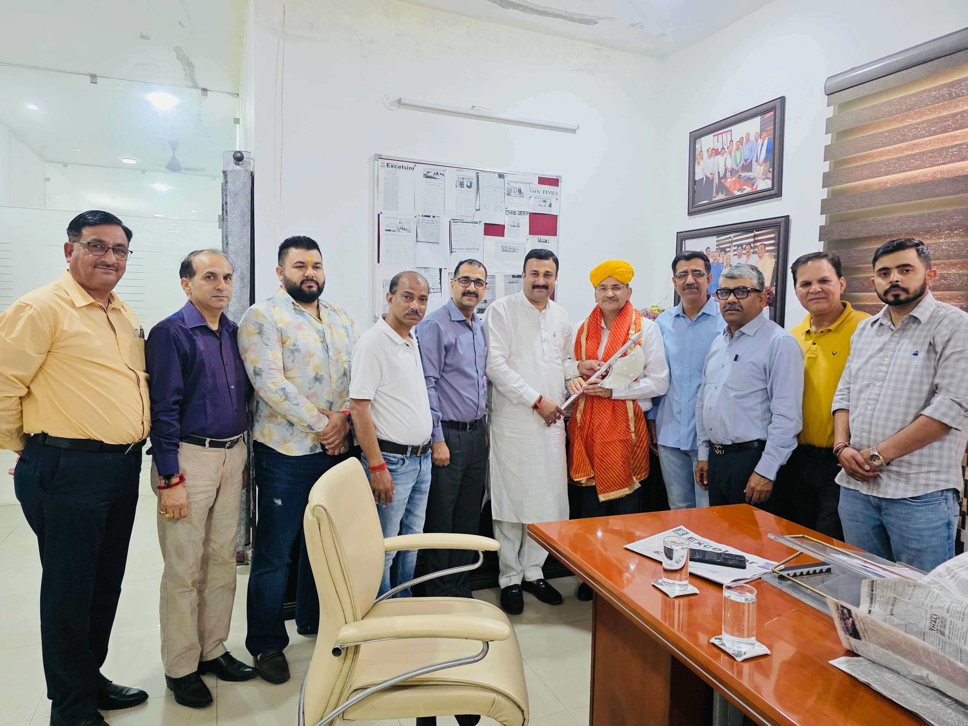 सिटीजन कोऑपरेटिव बैंक लिमिटेड के अध्यक्ष पद पर परवीन कुमार शर्मा पुनः निर्वाचित