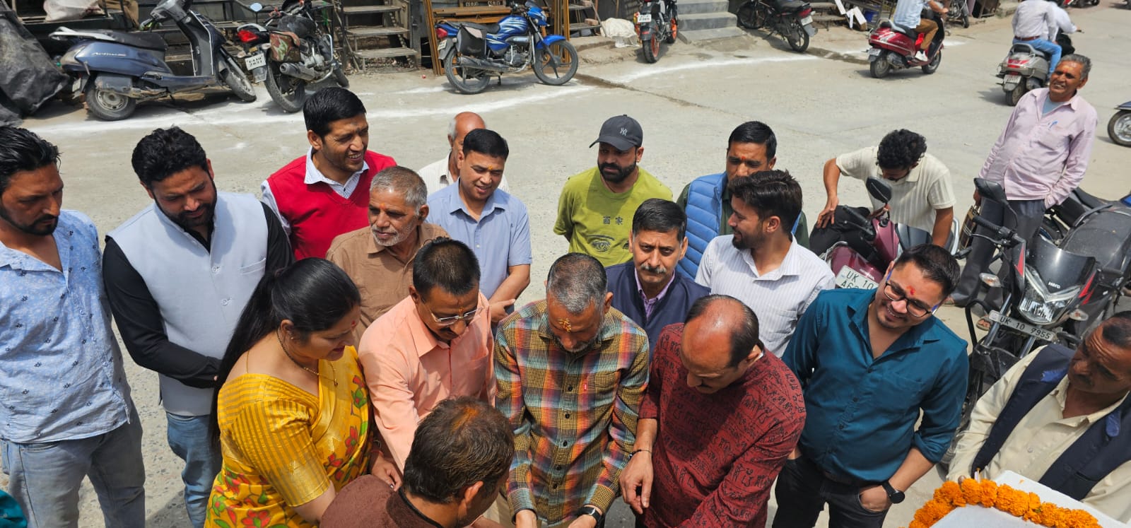जोशियाडा व्यू पॉइंट गंगा जी की 5 फीट ऊंची प्रतिमा का हुआ अनावरण।। जोशियाडा व्यू पॉइंट गंगा जी की 5 फीट ऊंची प्रतिमा का हुआ अनावरण।।