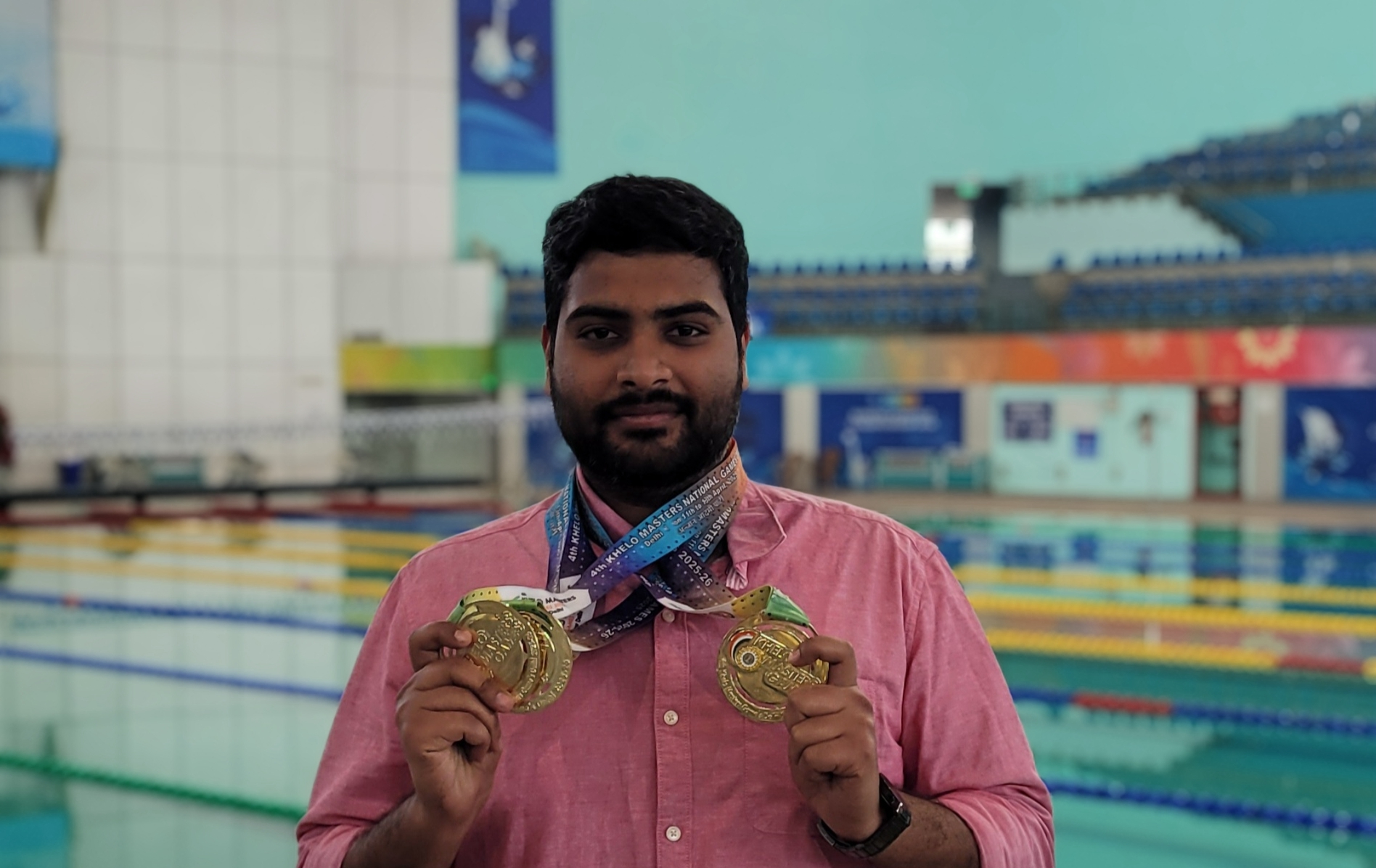 डॉ. रुद्राक्ष एस. गुप्ता ने खेलो इंडिया मास्टर्स गेम्स में तिहरा स्वर्ण जीता