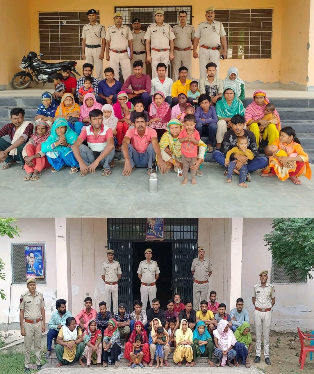 पुलिस ने 11 बच्चों सहित 60 अवैध बांग्लादेशी नागरिकों को किया दस्तयाब पुलिस ने 11 बच्चों सहित 60 अवैध बांग्लादेशी नागरिकों को किया दस्तयाब