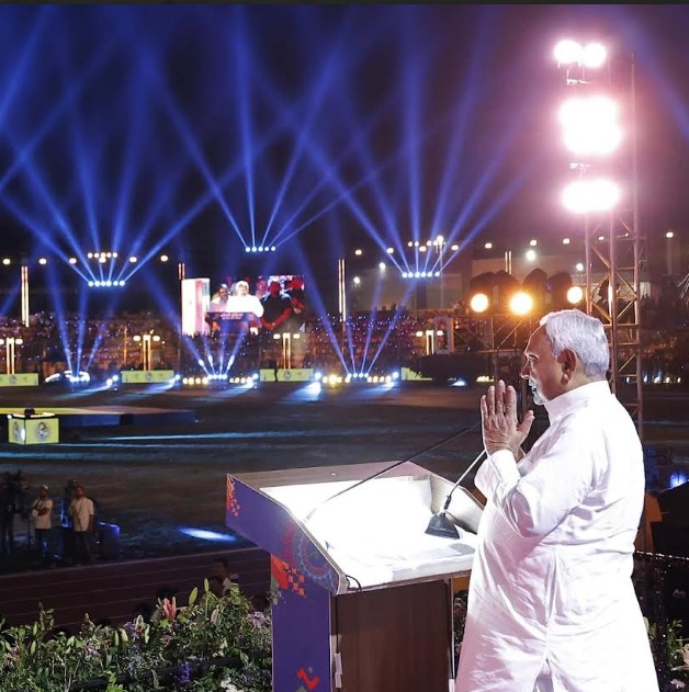 खेलो इंडिया यूथ गेम्स के उद्घाटन संस्करण के दौरान सीएम नीतिश कुमार खेलो इंडिया यूथ गेम्स के उद्घाटन संस्करण के दौरान सीएम नीतिश कुमार