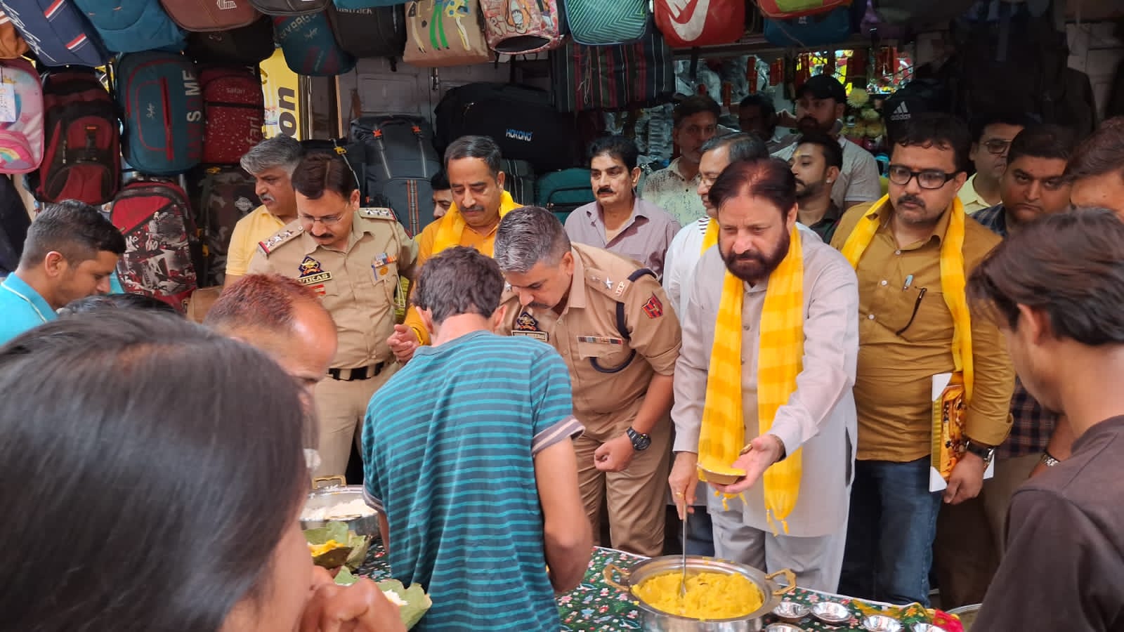 अपर गुम्मट में बड़े उत्साह के साथ मनाई गई बगलामुखी जयंती, भंडारा आयोजित किया