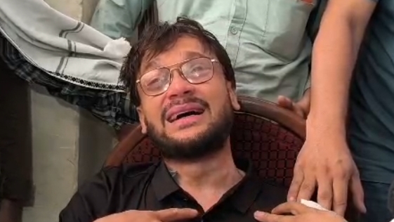 मृतक दानिश का भाई कासिफ मृतक दानिश का भाई कासिफ