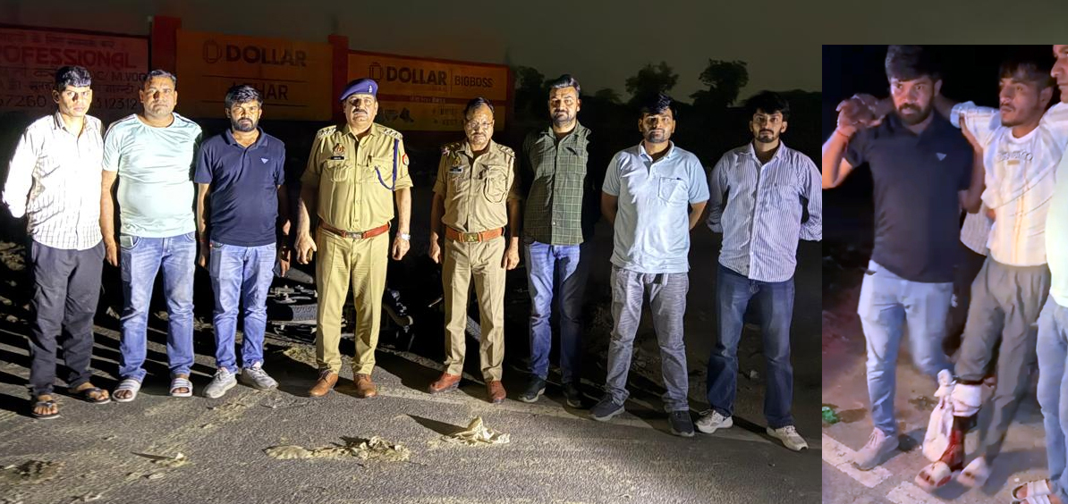 पुलिस की कस्टडी में आराेपी