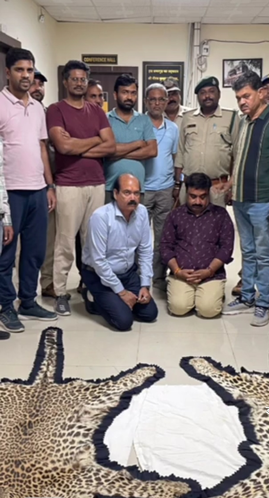 इंदौर और उज्जैन के तस्कर से 21 करोड़ से अधिक कीमत की तेंदुए की दो खाल बरामद इंदौर और उज्जैन के तस्कर से 21 करोड़ से अधिक कीमत की तेंदुए की दो खाल बरामद