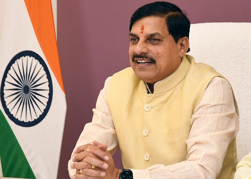 सीएम मोहन यादव अपने निवास से संबोधित करते हुए सीएम मोहन यादव अपने निवास से संबोधित करते हुए