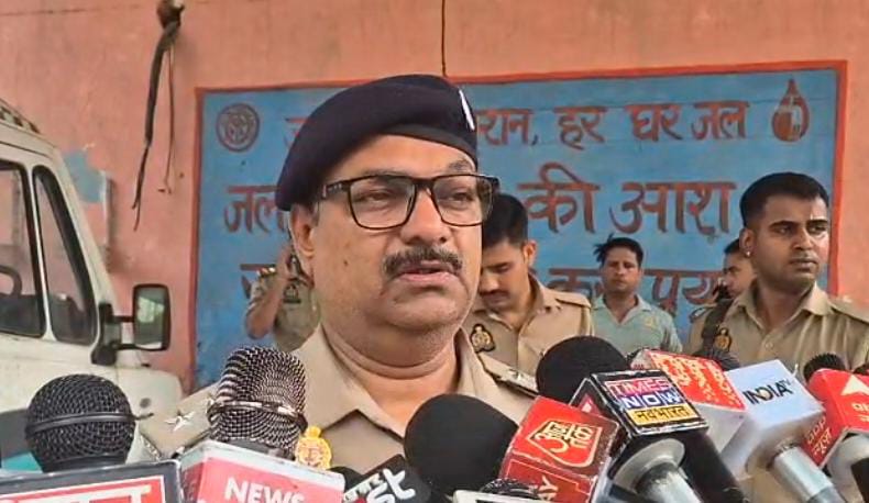 घटना की जानकारी देते एसपी सिटी मृगांक शेखर पाठक। घटना की जानकारी देते एसपी सिटी मृगांक शेखर पाठक।