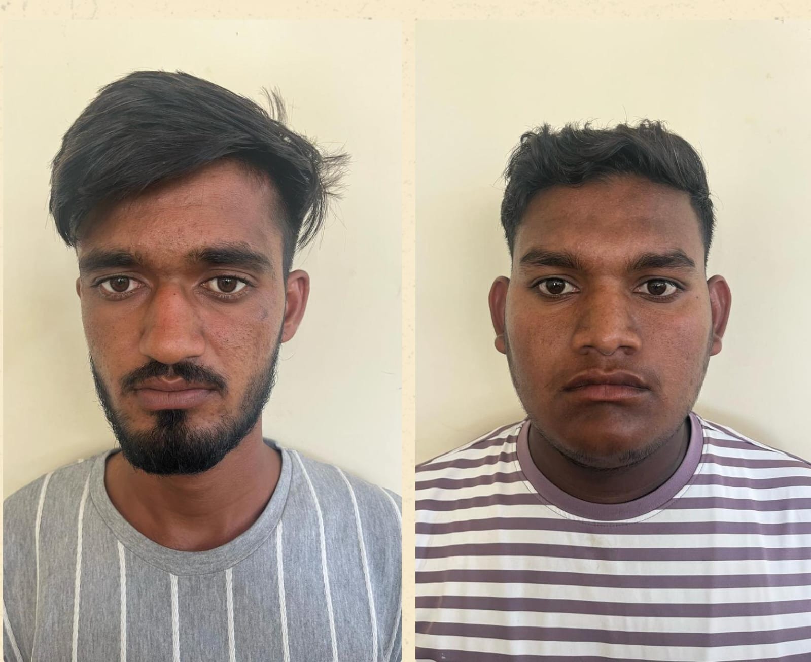 गिरफ्तार किया गया आरोपित गिरफ्तार किया गया आरोपित