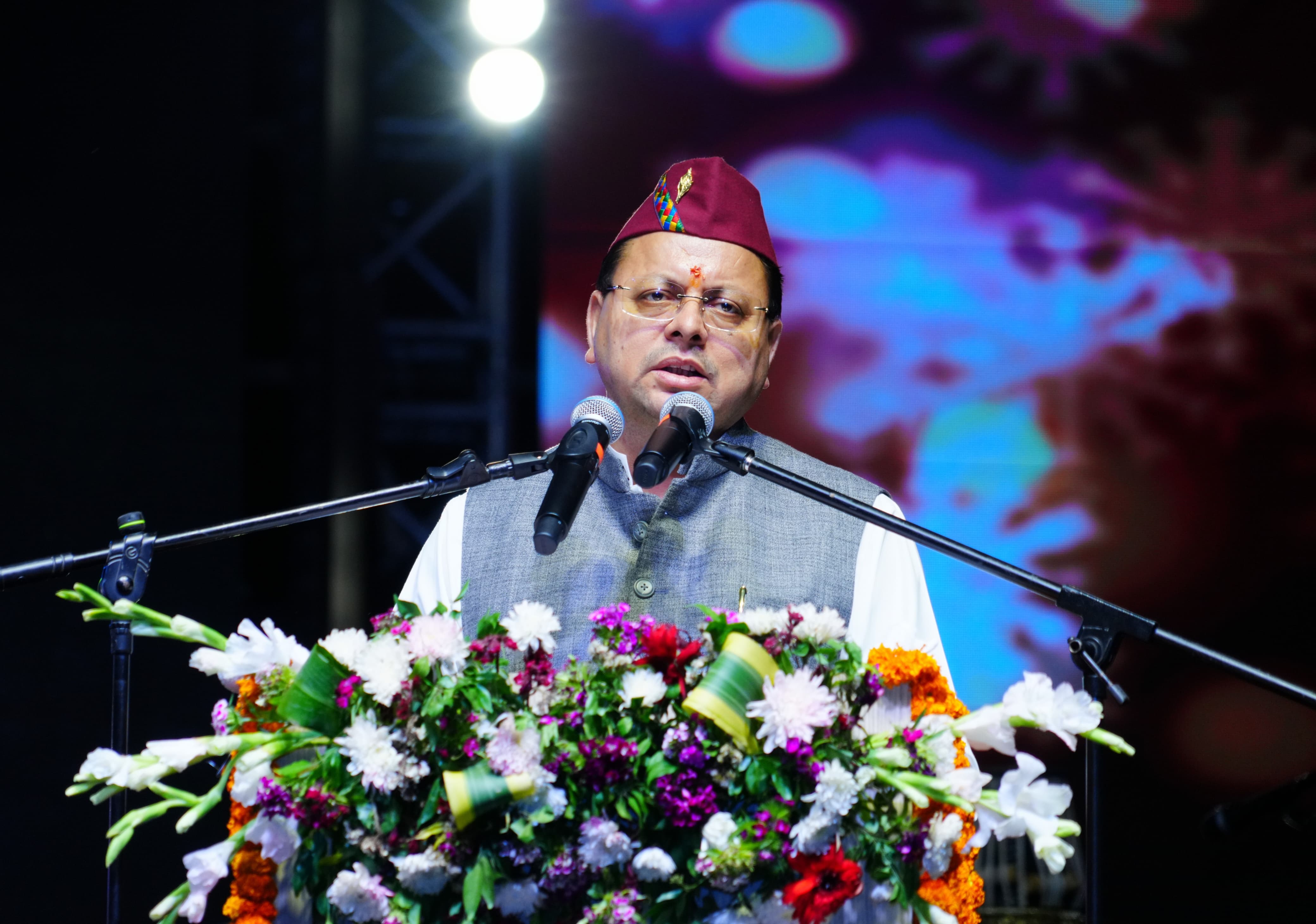मुख्यमंत्री पुष्कर सिंह धामी गुरू राम राय विश्वविद्यालय के वार्षिक समारोह “जेनिथ-25 फेस्ट” को संबोधित करते। मुख्यमंत्री पुष्कर सिंह धामी गुरू राम राय विश्वविद्यालय के वार्षिक समारोह “जेनिथ-25 फेस्ट” को संबोधित करते।