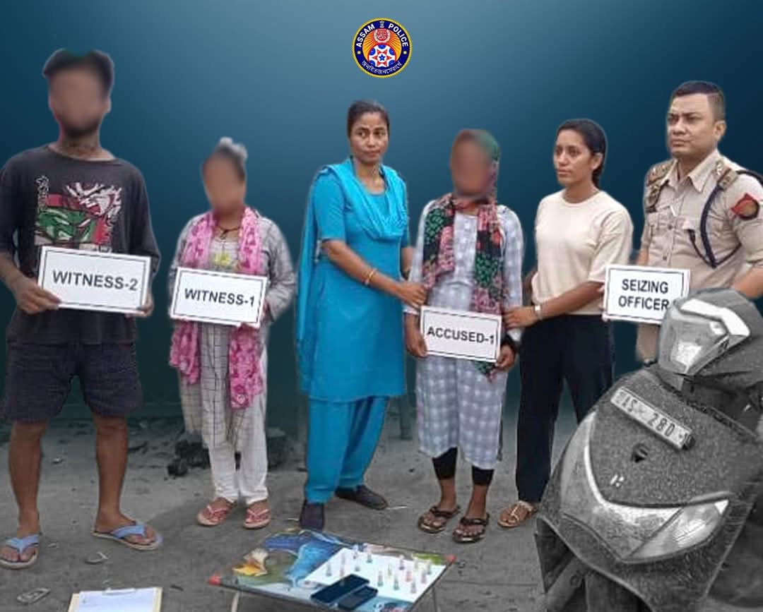 महिला ड्रग्स तस्कर गिरफ्तार
