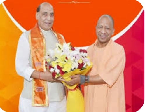 सीएम योगी राजनाथ