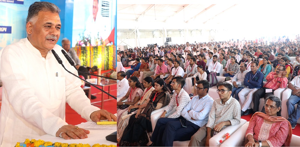 आरजीपीवी में इनोवेट एमपी मिशन की दृष्टि से सृजित सृजन कार्यक्रम का समापन समारोह