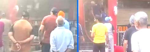 Huge fire breaks out in a mini store on Thandi Road, short Huge fire breaks out in a mini store on Thandi Road, short