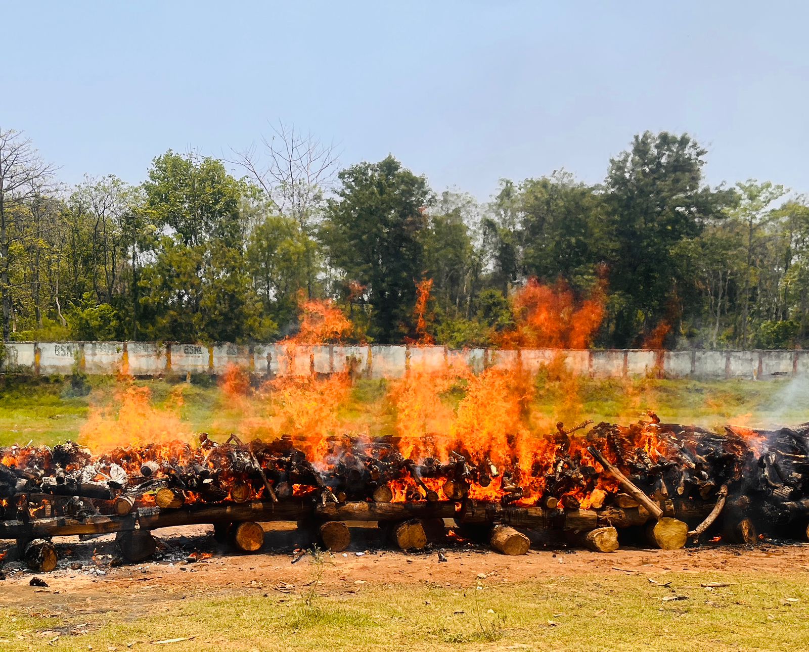 अंतिम संस्कार की तस्वीर