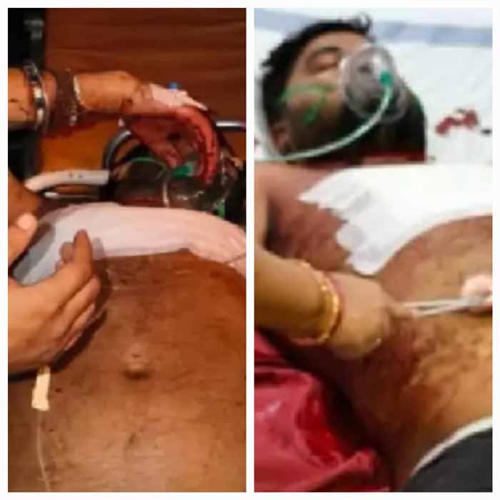 सैलून की दुकान में हुई चाकूबाजी की वारदात सैलून की दुकान में हुई चाकूबाजी की वारदात