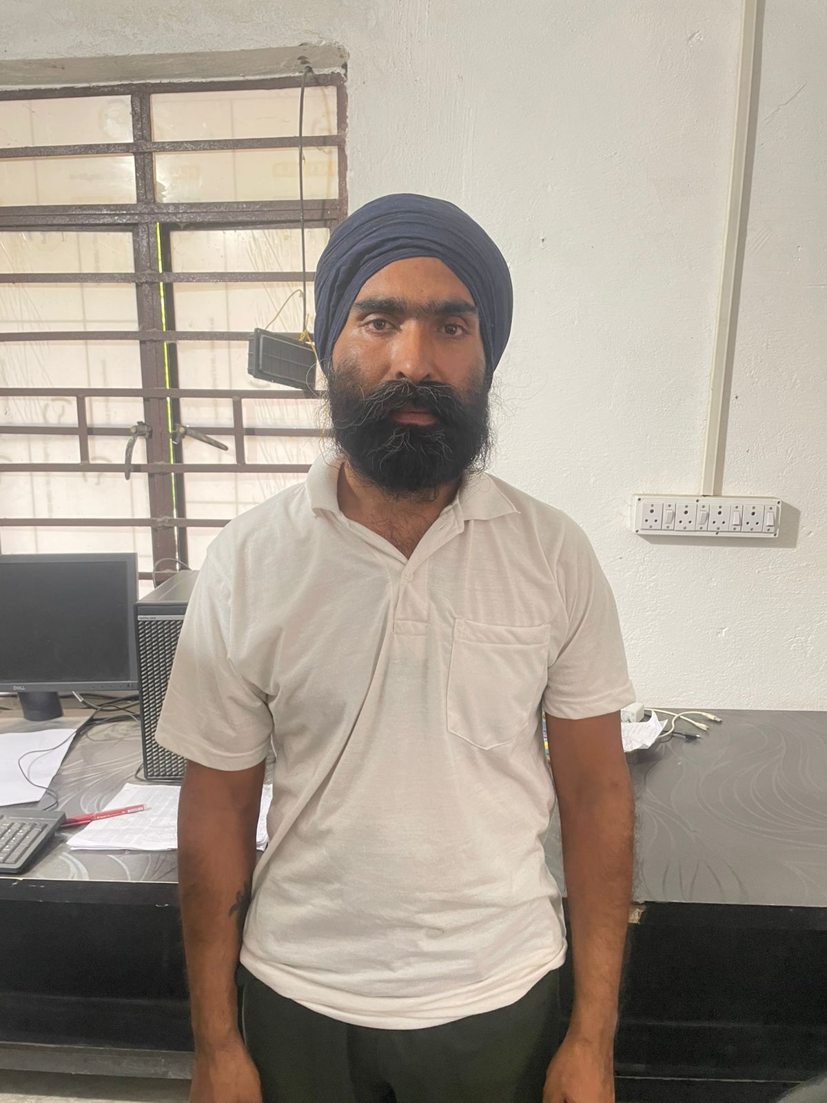 आतंकी कश्मीर सिंह उर्फ बलबीर का फाइल फोटो आतंकी कश्मीर सिंह उर्फ बलबीर का फाइल फोटो