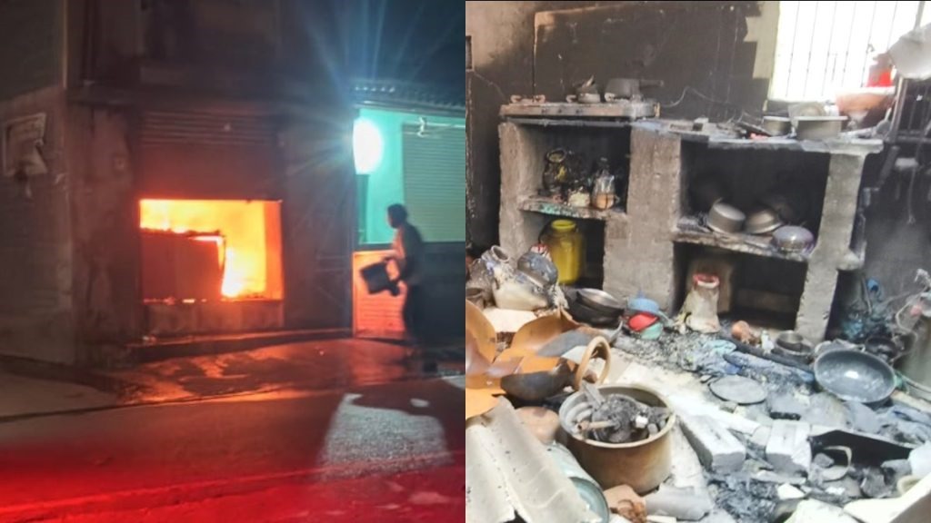 सक्ती : घर में अचानक ब्लास्ट हुआ गैस सिलेंडर, आग बुझाने की कोशिश में 9 लोग झुलसे, 6 की हालत नाजुक सक्ती : घर में अचानक ब्लास्ट हुआ गैस सिलेंडर, आग बुझाने की कोशिश में 9 लोग झुलसे, 6 की हालत नाजुक
