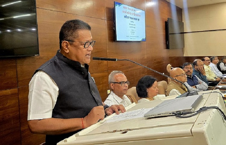 शिक्षा मंत्री डॉ. रनोज पेगू। शिक्षा मंत्री डॉ. रनोज पेगू।
