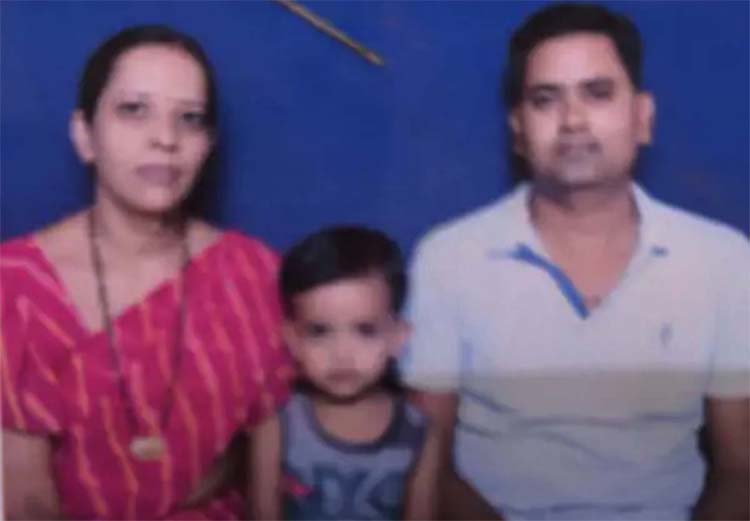 मृतक बसंत पटेल व परिवार मृतक बसंत पटेल व परिवार