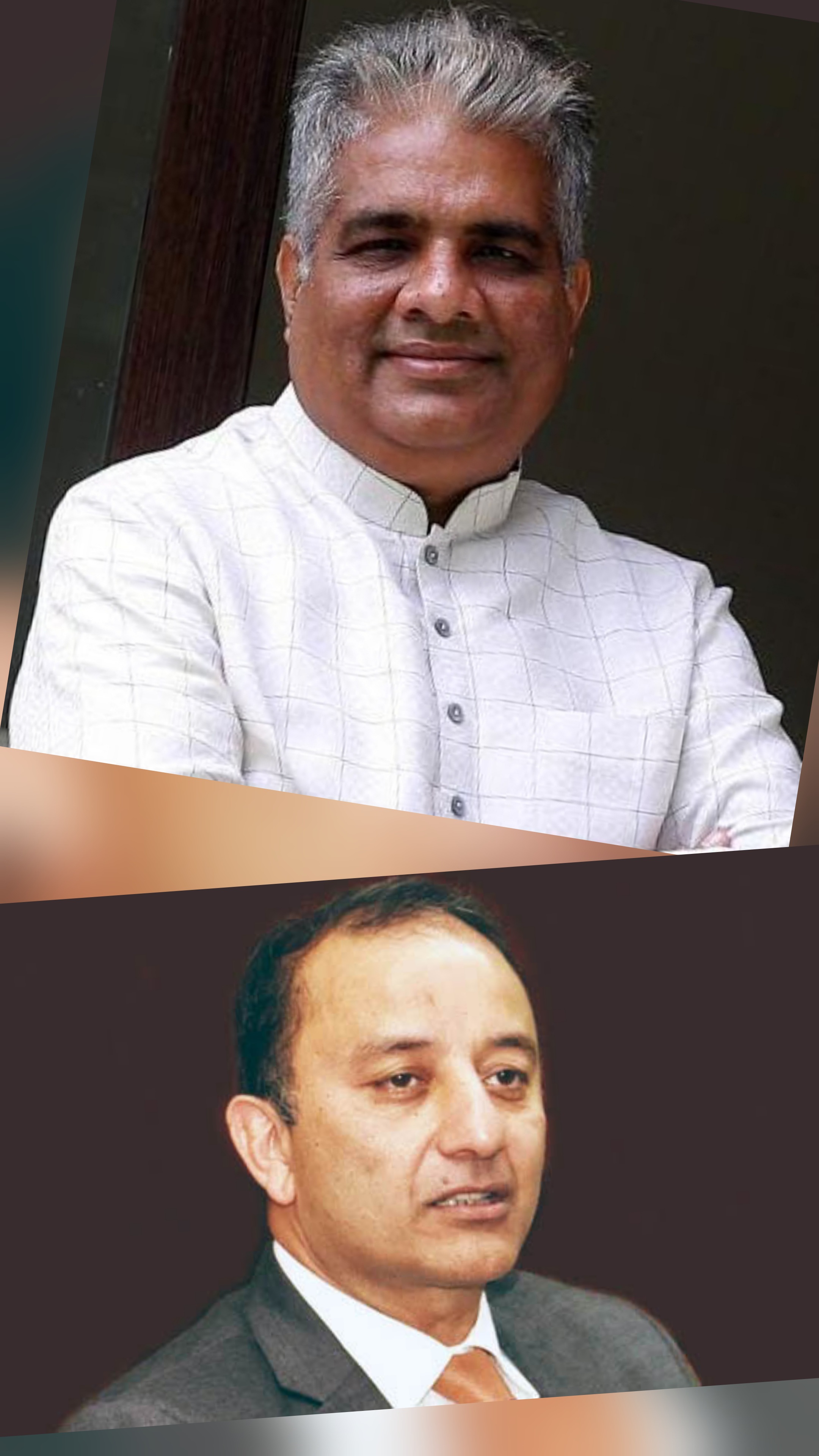 भारत के मंत्री भूपेंद्र यादव और पाकिस्तान के मंत्री मुसादिक मसूद मलिक भारत के मंत्री भूपेंद्र यादव और पाकिस्तान के मंत्री मुसादिक मसूद मलिक