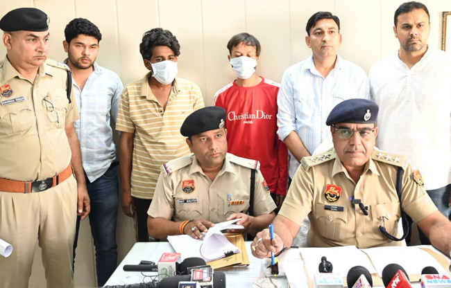 सोनीपत:         अवैध हथयार के साथ पकड़े युवक