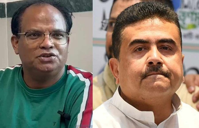 पूर्व केंद्रीय मंत्री जॉन बार्ला एवं भाजपा नेता शुभेंदु अधिकारी पूर्व केंद्रीय मंत्री जॉन बार्ला एवं भाजपा नेता शुभेंदु अधिकारी