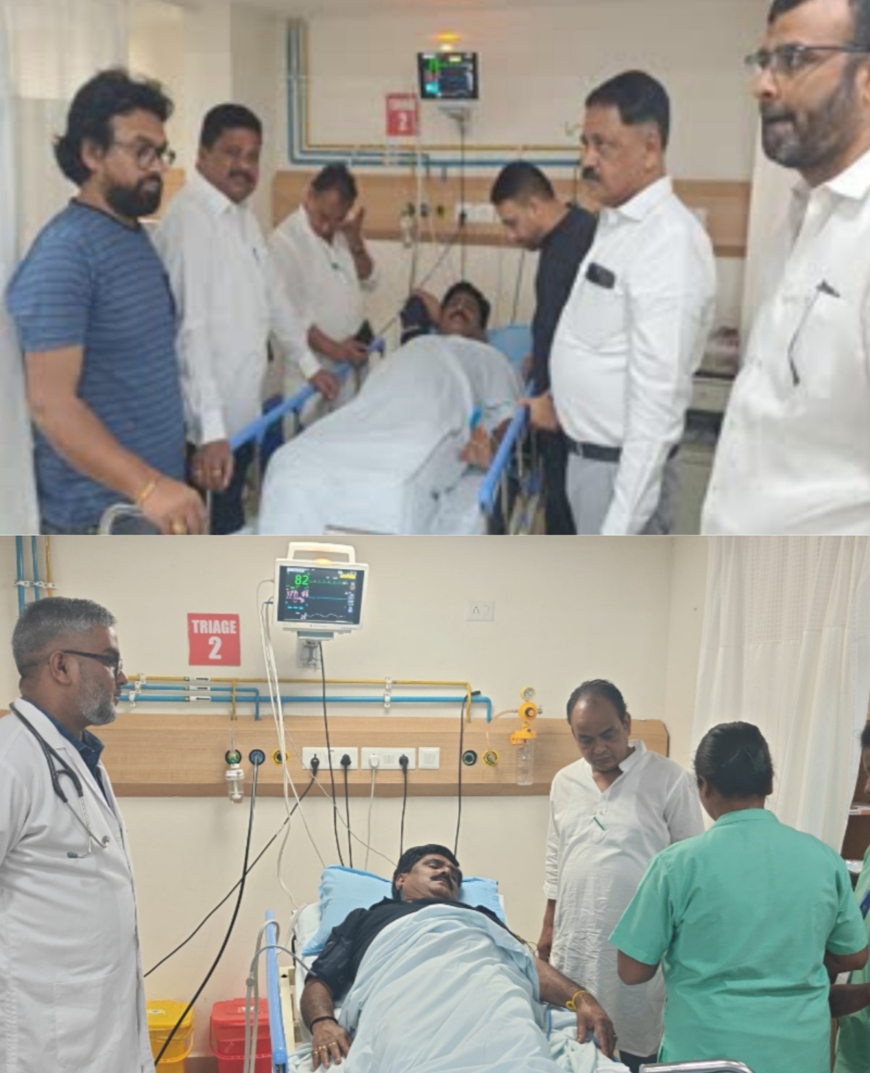 अस्पताल की तस्वीर अस्पताल की तस्वीर