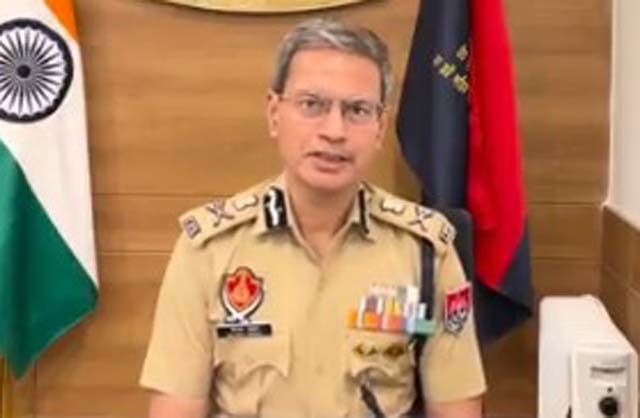पंजाब पुलिस महानिदेशक गौरव यादव पंजाब पुलिस महानिदेशक गौरव यादव
