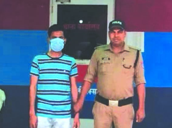 लक्सर पुलिस की गिरफ्त में आरोपित लक्सर पुलिस की गिरफ्त में आरोपित