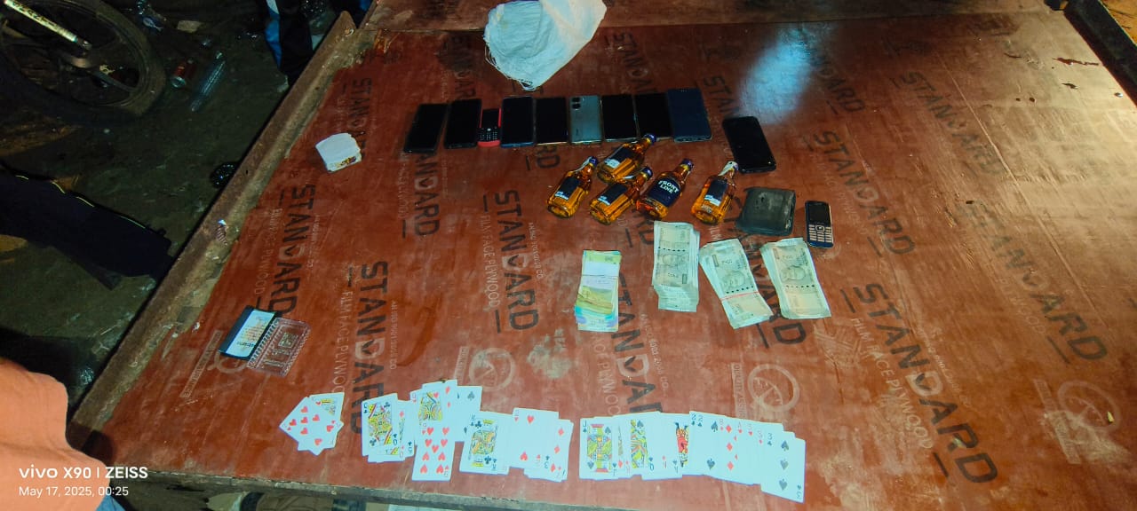 कोरबा पुलिस ने 12 जुआड़ियों को किया गिरफ्तार कोरबा पुलिस ने 12 जुआड़ियों को किया गिरफ्तार