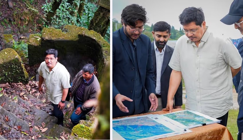 पिनुरसाला के वाहलिंगखट में मुख्यमंत्री कॉनराड के संगमा पिनुरसाला के वाहलिंगखट में मुख्यमंत्री कॉनराड के संगमा