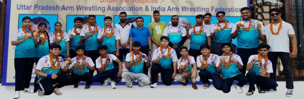 उप्र राज्य स्तरीय आर्म रेसलिंग प्रतियोगिता में ओवरऑल चैंपियन बनी मुरादाबाद की टीम का हुआ स्वागत अभिनंदन उप्र राज्य स्तरीय आर्म रेसलिंग प्रतियोगिता में ओवरऑल चैंपियन बनी मुरादाबाद की टीम का हुआ स्वागत अभिनंदन