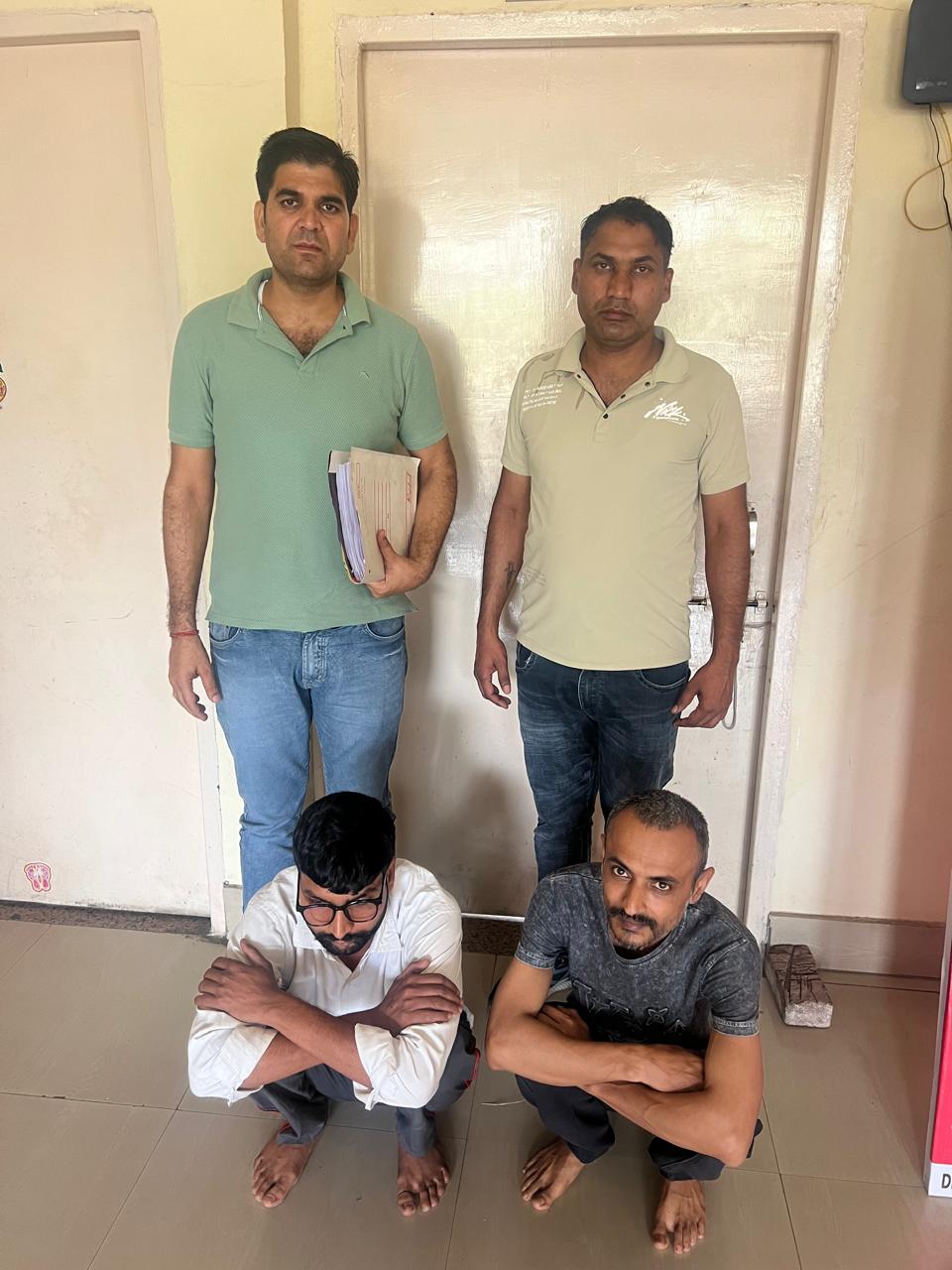 गिरफ्तार किए गए आरोपित गिरफ्तार किए गए आरोपित