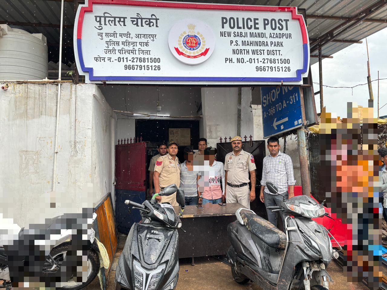 वाहन चोरी के मामले में पकड़े गए आरोपित वाहन चोरी के मामले में पकड़े गए आरोपित