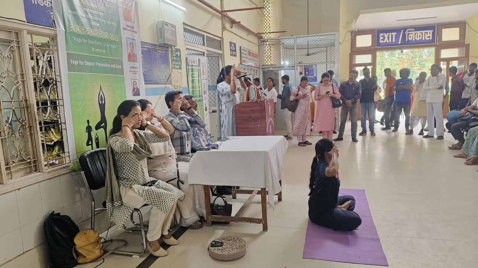 कैंसर जैसी जटिल बीमारियों से लड़ने की ताक़त देता है योग: प्रो पूनम टंडन कुलपति* कैंसर जैसी जटिल बीमारियों से लड़ने की ताक़त देता है योग: प्रो पूनम टंडन कुलपति*