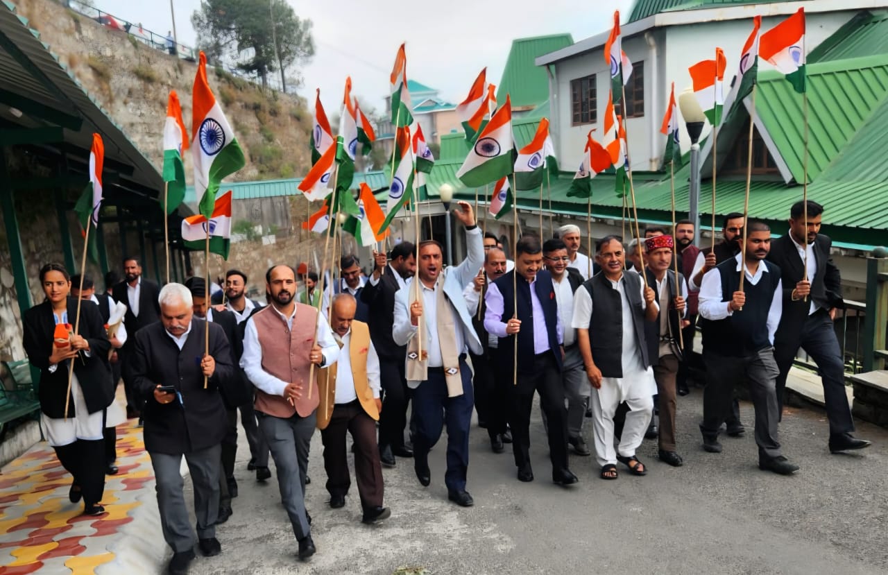 तिरंगा यात्रा का आयोजन तिरंगा यात्रा का आयोजन