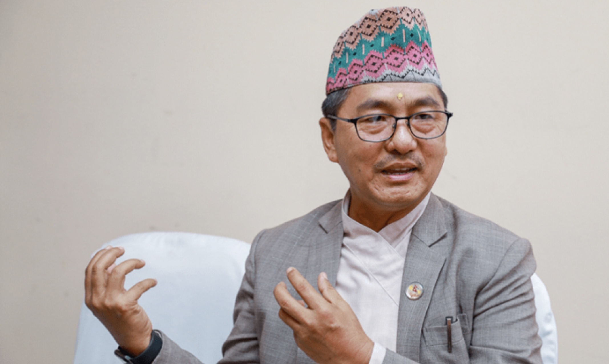 आरपीपी के अध्यक्ष राजेन्द्र लिंगदेन आरपीपी के अध्यक्ष राजेन्द्र लिंगदेन