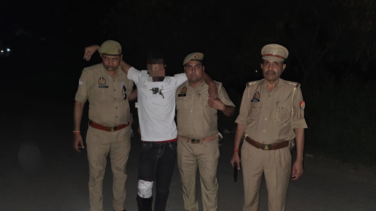 घायल गोतस्कर घायल गोतस्कर