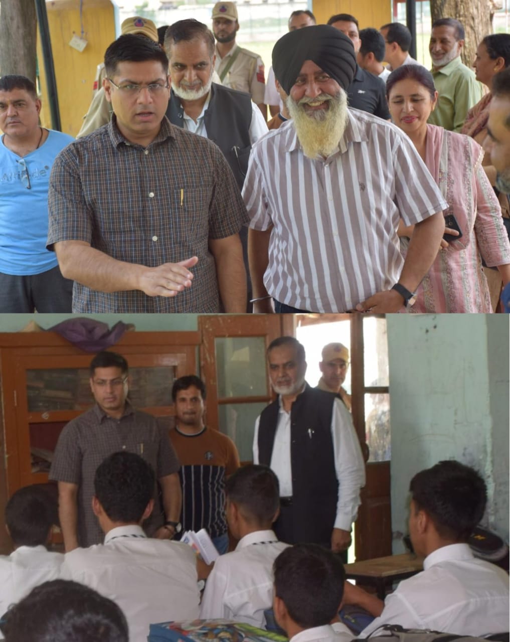 पुंछ में स्कूल खुलने के बाद उपायुक्त ने शैक्षणिक गतिविधियों का किया निरीक्षण पुंछ में स्कूल खुलने के बाद उपायुक्त ने शैक्षणिक गतिविधियों का किया निरीक्षण