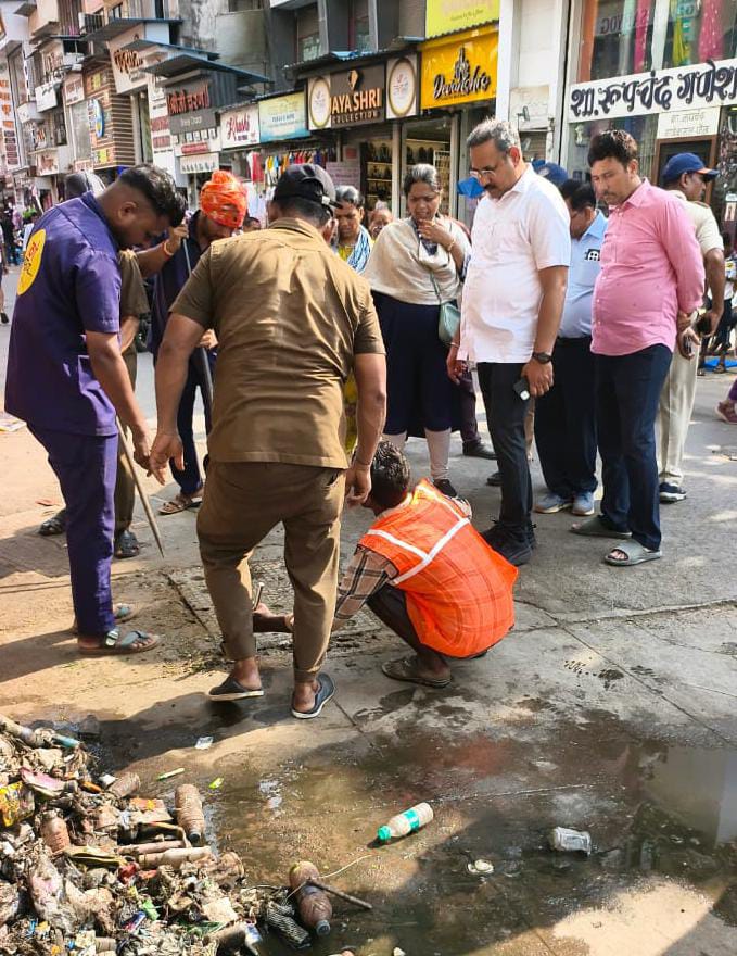 51 % cleaning of drains completed
