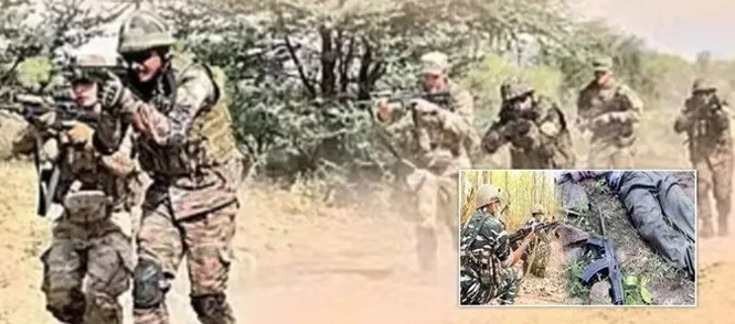 फाईल फाेटाे मुठभेड़ एक नक्सली ढेर
