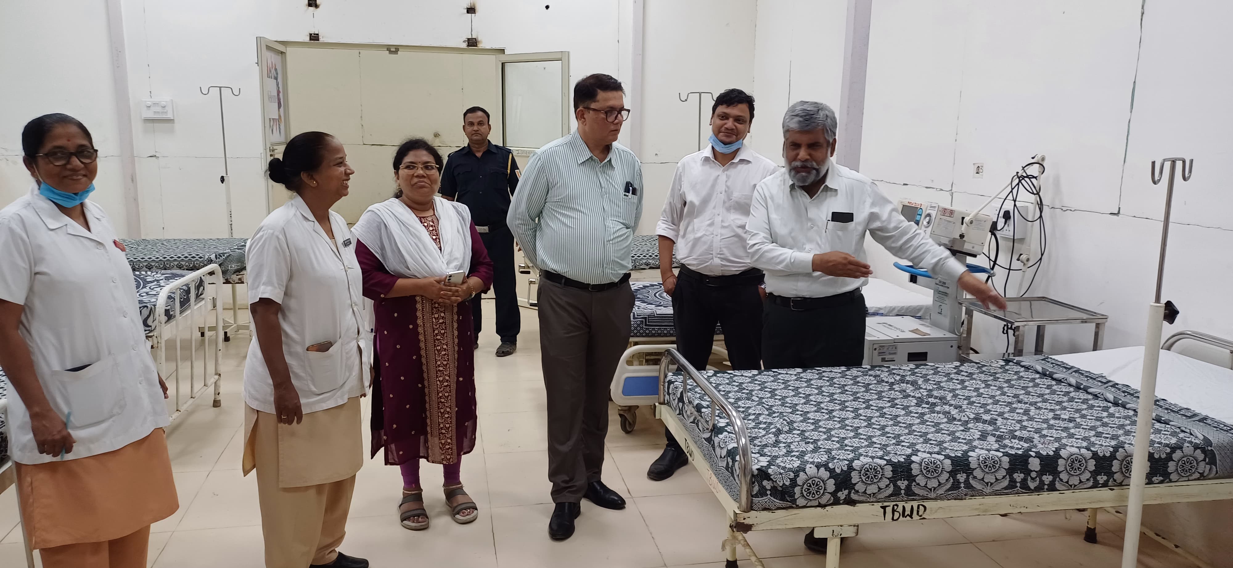 40bad ready in Thane civil hospital for corona 40bad ready in Thane civil hospital for corona